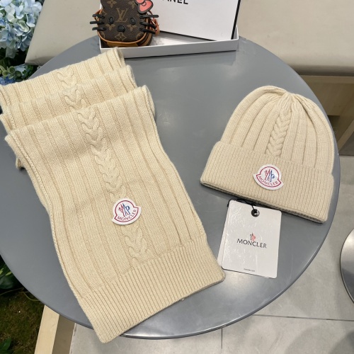 Cheap Moncler Hat and Scarf Set #1269896 Replica Wholesale [$60.00 USD] [ITEM#1269896] on Replica Moncler Hat and Scarf and Glove Set