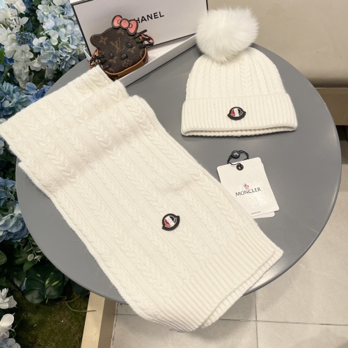 Cheap Moncler Hat and Scarf Set #1269906 Replica Wholesale [$64.00 USD] [ITEM#1269906] on Replica Moncler Hat and Scarf and Glove Set