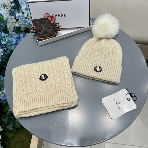 Cheap Moncler Hat and Scarf Set #1269907 Replica Wholesale [$64.00 USD] [ITEM#1269907] on Replica Moncler Hat and Scarf and Glove Set