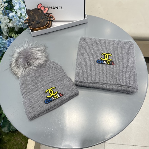 Cheap Chanel Hat and Scarf Set #1269911 Replica Wholesale [$64.00 USD] [ITEM#1269911] on Replica 