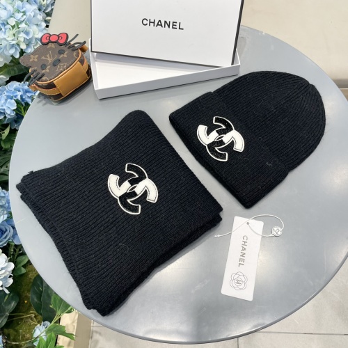 Cheap Chanel Hat and Scarf Set #1269915 Replica Wholesale [$64.00 USD] [ITEM#1269915] on Replica Chanel Hat and Scarf and Glove Set