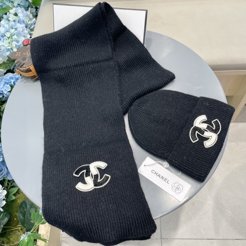 Cheap Chanel Hat and Scarf Set #1269915 Replica Wholesale [$64.00 USD] [ITEM#1269915] on Replica Chanel Hat and Scarf and Glove Set