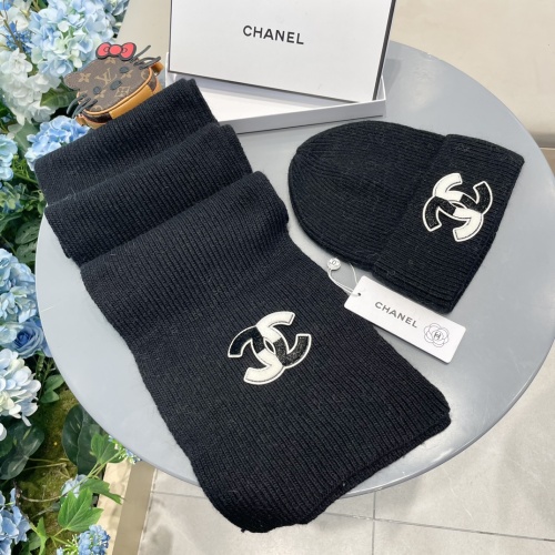 Cheap Chanel Hat and Scarf Set #1269915 Replica Wholesale [$64.00 USD] [ITEM#1269915] on Replica Chanel Hat and Scarf and Glove Set