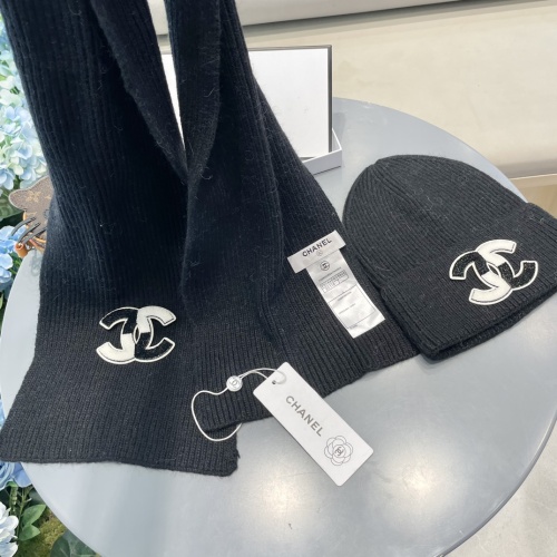 Cheap Chanel Hat and Scarf Set #1269915 Replica Wholesale [$64.00 USD] [ITEM#1269915] on Replica Chanel Hat and Scarf and Glove Set