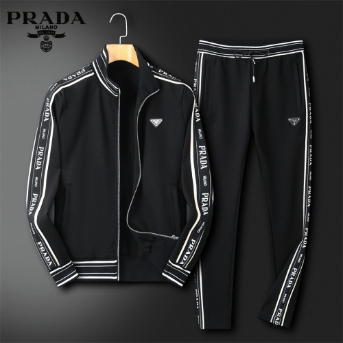 Cheap Prada Tracksuits Long Sleeved For Men #1269917 Replica Wholesale [$92.00 USD] [ITEM#1269917] on Replica Prada Tracksuits