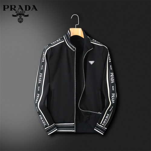 Cheap Prada Tracksuits Long Sleeved For Men #1269917 Replica Wholesale [$92.00 USD] [ITEM#1269917] on Replica Prada Tracksuits