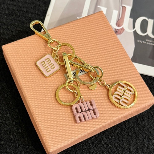 Cheap MIU MIU Key Holder And Bag Buckle #1269931 Replica Wholesale [$38.00 USD] [ITEM#1269931] on Replica MIU MIU Key Holder And Bag Buckle