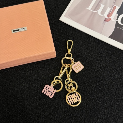 Cheap MIU MIU Key Holder And Bag Buckle #1269931 Replica Wholesale [$38.00 USD] [ITEM#1269931] on Replica MIU MIU Key Holder And Bag Buckle