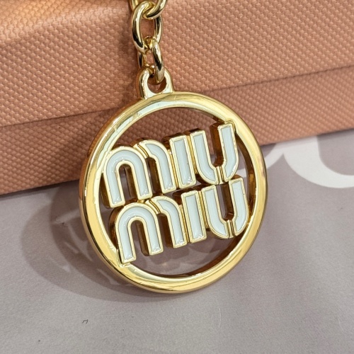 Cheap MIU MIU Key Holder And Bag Buckle #1269932 Replica Wholesale [$38.00 USD] [ITEM#1269932] on Replica MIU MIU Key Holder And Bag Buckle