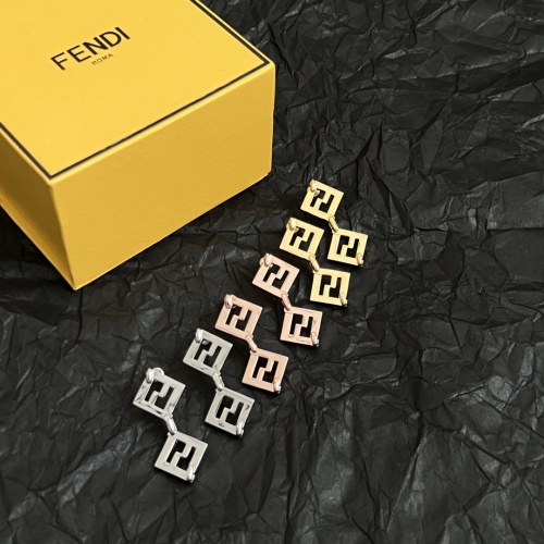 Cheap Fendi Earrings For Women #1269933 Replica Wholesale [$38.00 USD] [ITEM#1269933] on Replica Fendi Earrings