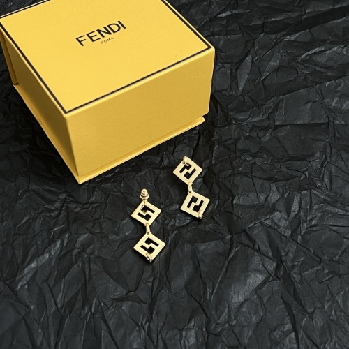 Cheap Fendi Earrings For Women #1269935 Replica Wholesale [$38.00 USD] [ITEM#1269935] on Replica Fendi Earrings