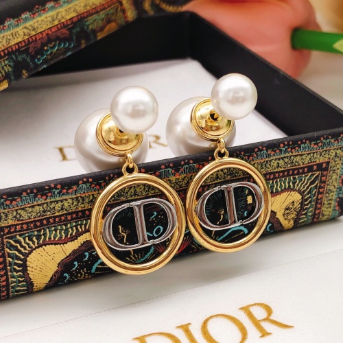 Cheap Christian Dior Earrings For Women #1270075 Replica Wholesale [$27.00 USD] [ITEM#1270075] on Replica Christian Dior Earrings