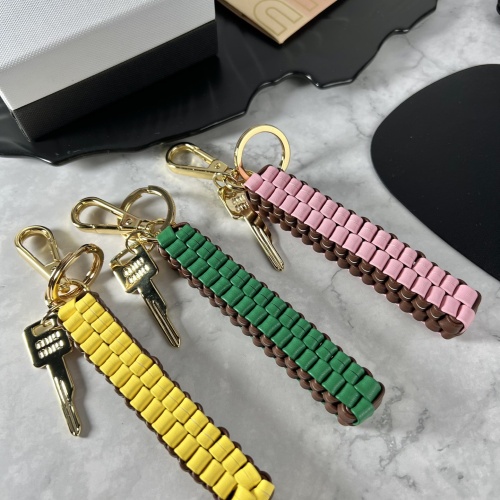 Cheap MIU MIU Key Holder And Bag Buckle #1270077 Replica Wholesale [$42.00 USD] [ITEM#1270077] on Replica MIU MIU Key Holder And Bag Buckle