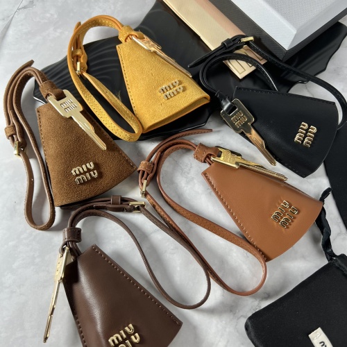 Cheap MIU MIU Key Holder And Bag Buckle #1270082 Replica Wholesale [$48.00 USD] [ITEM#1270082] on Replica MIU MIU Key Holder And Bag Buckle