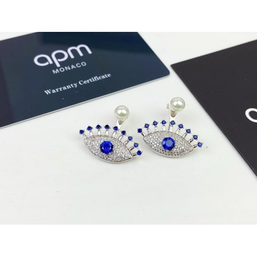 Cheap Apm Monaco Earrings For Women #1270108 Replica Wholesale [$25.00 USD] [ITEM#1270108] on Replica Apm Monaco Earrings