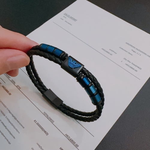 Cheap Armani Bracelets #1270171 Replica Wholesale [$42.00 USD] [ITEM#1270171] on Replica Armani Bracelets