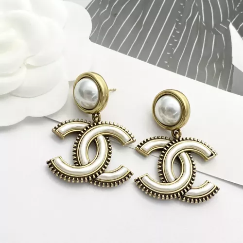 Cheap Chanel Earrings For Women #1270334 Replica Wholesale [$38.00 USD] [ITEM#1270334] on Replica Chanel Earrings