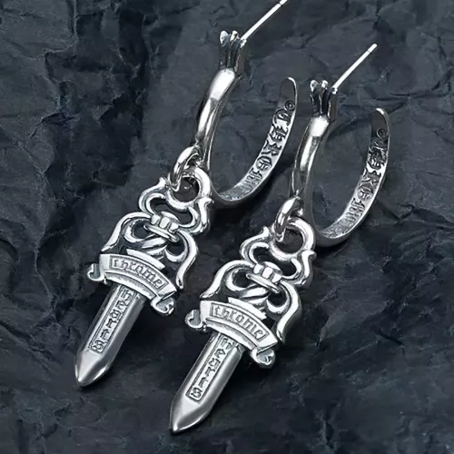 Cheap Chrome Hearts Earrings For Women #1270461 Replica Wholesale [$34.00 USD] [ITEM#1270461] on Replica Chrome Hearts Earrings