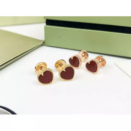 Cheap Van Cleef &amp; Arpels Earrings For Women #1270528 Replica Wholesale [$34.00 USD] [ITEM#1270528] on Replica Van Cleef &amp; Arpels Earrings