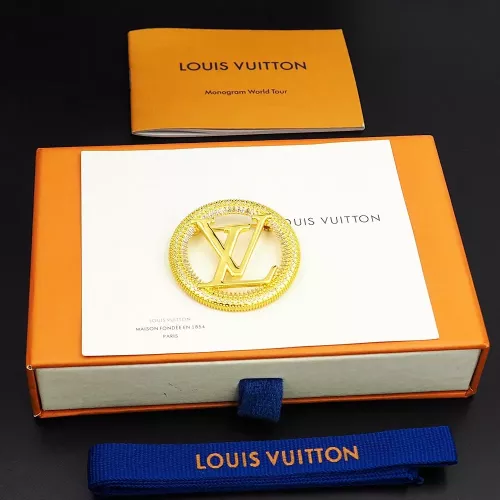 Cheap Louis Vuitton LV Brooches For Women #1270697 Replica Wholesale [$25.00 USD] [ITEM#1270697] on Replica Louis Vuitton LV Brooches