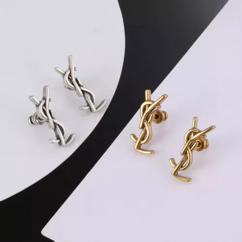 Cheap Yves Saint Laurent YSL Earrings For Women #1270787 Replica Wholesale [$25.00 USD] [ITEM#1270787] on Replica Yves Saint Laurent YSL Earrings