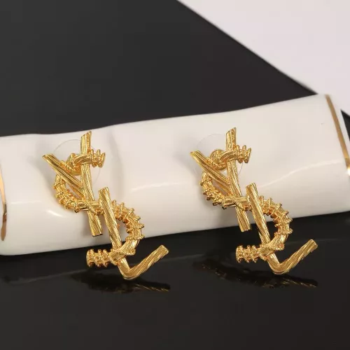 Cheap Yves Saint Laurent YSL Earrings For Women #1270790 Replica Wholesale [$25.00 USD] [ITEM#1270790] on Replica Yves Saint Laurent YSL Earrings