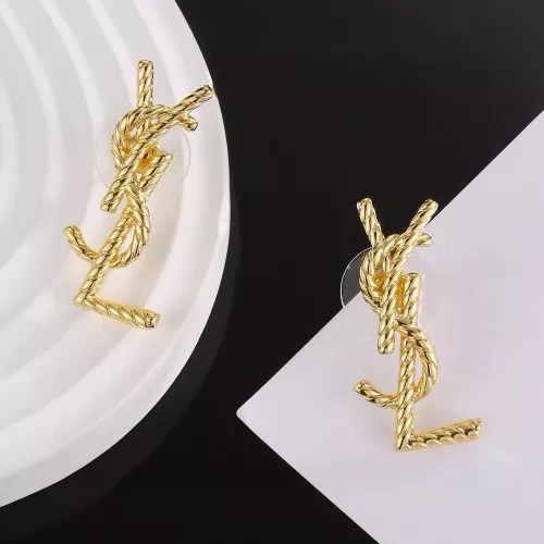 Cheap Yves Saint Laurent YSL Earrings For Women #1270792 Replica Wholesale [$25.00 USD] [ITEM#1270792] on Replica Yves Saint Laurent YSL Earrings