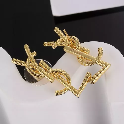 Cheap Yves Saint Laurent YSL Earrings For Women #1270792 Replica Wholesale [$25.00 USD] [ITEM#1270792] on Replica Yves Saint Laurent YSL Earrings