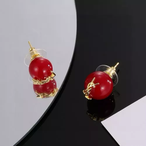 Cheap Yves Saint Laurent YSL Earrings For Women #1270814 Replica Wholesale [$25.00 USD] [ITEM#1270814] on Replica Yves Saint Laurent YSL Earrings