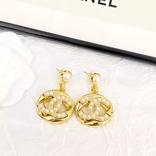 Cheap Chanel Earrings For Women #1270830 Replica Wholesale [$38.00 USD] [ITEM#1270830] on Replica Chanel Earrings