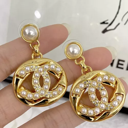 Cheap Chanel Earrings For Women #1270830 Replica Wholesale [$38.00 USD] [ITEM#1270830] on Replica Chanel Earrings