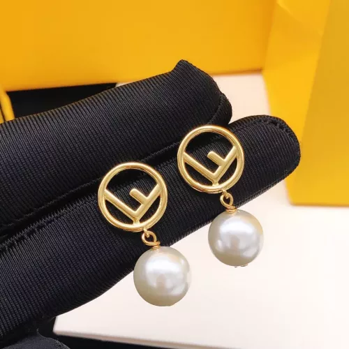 Cheap Fendi Earrings For Women #1270846 Replica Wholesale [$27.00 USD] [ITEM#1270846] on Replica Fendi Earrings