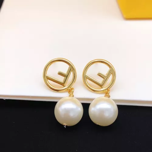 Cheap Fendi Earrings For Women #1270846 Replica Wholesale [$27.00 USD] [ITEM#1270846] on Replica Fendi Earrings