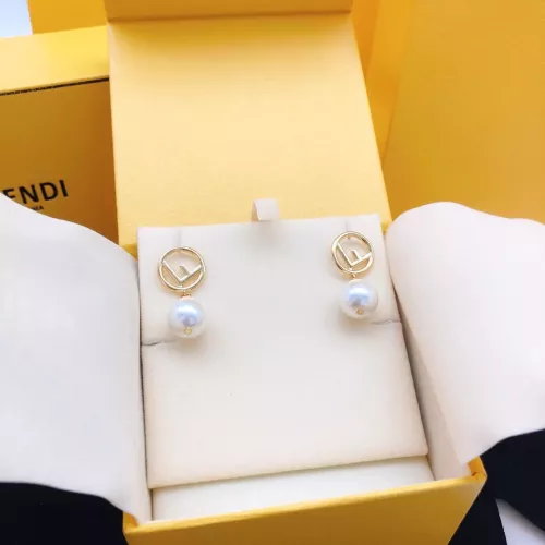 Cheap Fendi Earrings For Women #1270846 Replica Wholesale [$27.00 USD] [ITEM#1270846] on Replica Fendi Earrings