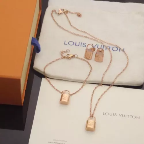 Cheap Louis Vuitton LV Jewelry Set For Women #1270974 Replica Wholesale [$60.00 USD] [ITEM#1270974] on Replica Louis Vuitton LV Jewelry Set