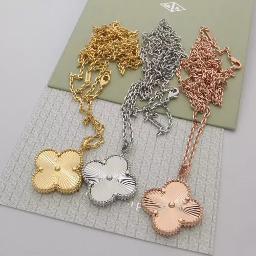 Cheap Van Cleef &amp; Arpels Necklaces For Women #1271018 Replica Wholesale [$32.00 USD] [ITEM#1271018] on Replica Van Cleef &amp; Arpels Necklaces