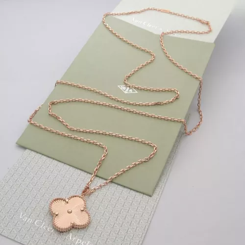 Cheap Van Cleef &amp; Arpels Necklaces For Women #1271021 Replica Wholesale [$32.00 USD] [ITEM#1271021] on Replica Van Cleef &amp; Arpels Necklaces