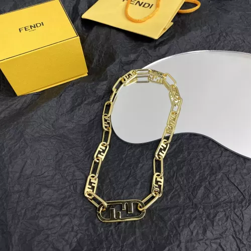 Cheap Fendi Necklaces #1271132 Replica Wholesale [$45.00 USD] [ITEM#1271132] on Replica Fendi Necklaces