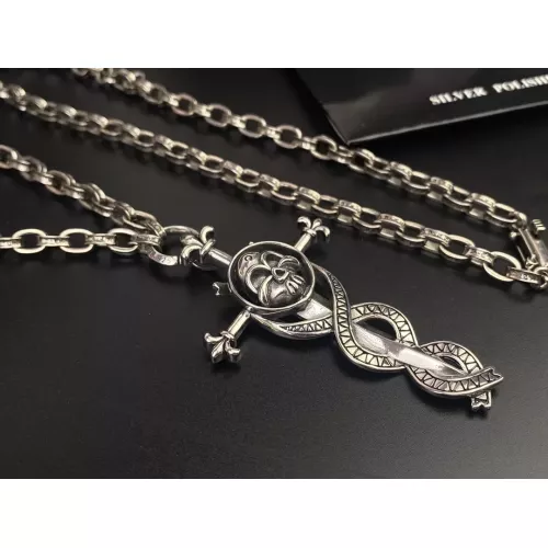 Cheap Chrome Hearts Necklaces #1271147 Replica Wholesale [$52.00 USD] [ITEM#1271147] on Replica Chrome Hearts Necklaces