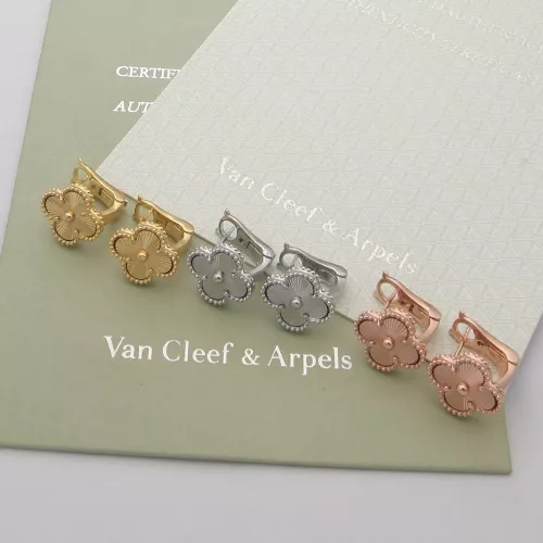 Cheap Van Cleef &amp; Arpels Earrings For Women #1271173 Replica Wholesale [$27.00 USD] [ITEM#1271173] on Replica Van Cleef &amp; Arpels Earrings