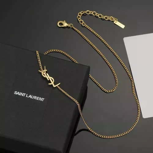 Cheap Yves Saint Laurent YSL Necklaces #1271186 Replica Wholesale [$29.00 USD] [ITEM#1271186] on Replica Yves Saint Laurent YSL Necklaces