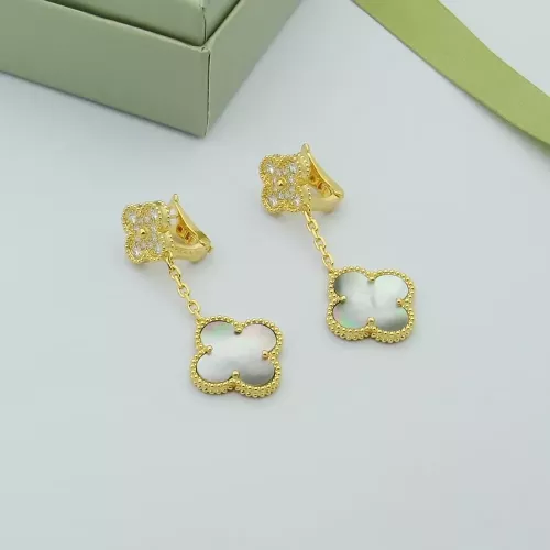 Cheap Van Cleef &amp; Arpels Earrings For Women #1271238 Replica Wholesale [$34.00 USD] [ITEM#1271238] on Replica Van Cleef &amp; Arpels Earrings