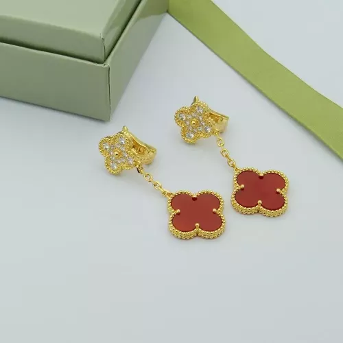 Cheap Van Cleef &amp; Arpels Earrings For Women #1271242 Replica Wholesale [$34.00 USD] [ITEM#1271242] on Replica Van Cleef &amp; Arpels Earrings