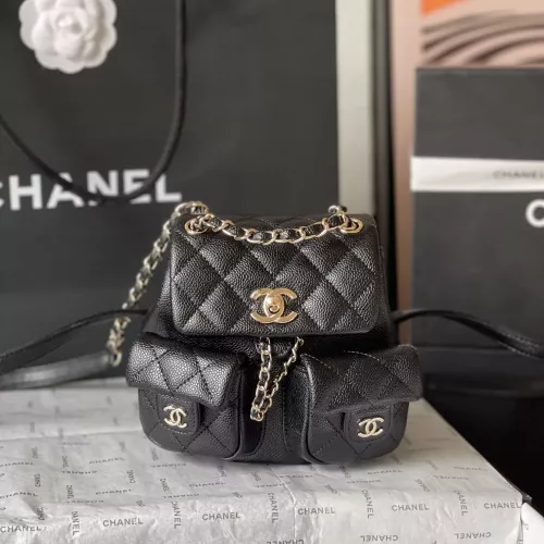 Cheap Chanel AAA Quality Backpacks For Women #1271384 Replica Wholesale [$125.00 USD] [ITEM#1271384] on Replica 