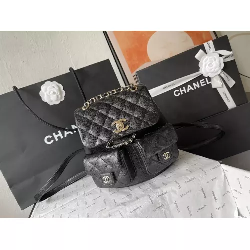 Cheap Chanel AAA Quality Backpacks For Women #1271385 Replica Wholesale [$130.00 USD] [ITEM#1271385] on Replica Chanel AAA Quality Backpacks