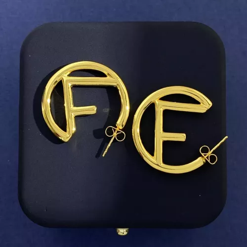 Cheap Fendi Earrings For Women #1271481 Replica Wholesale [$27.00 USD] [ITEM#1271481] on Replica Fendi Earrings