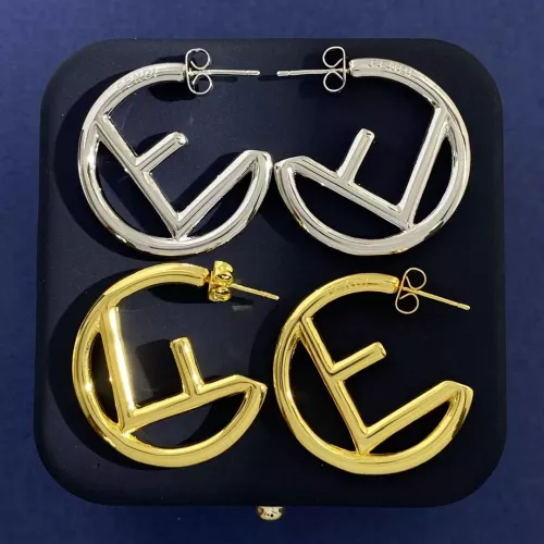 Cheap Fendi Earrings For Women #1271481 Replica Wholesale [$27.00 USD] [ITEM#1271481] on Replica Fendi Earrings