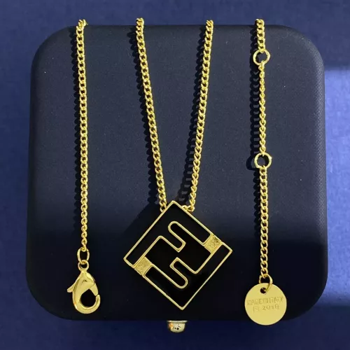 Cheap Fendi Necklaces #1271482 Replica Wholesale [$29.00 USD] [ITEM#1271482] on Replica Fendi Necklaces