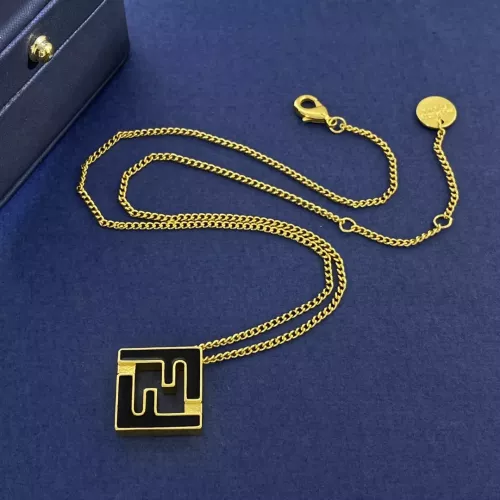 Cheap Fendi Necklaces #1271482 Replica Wholesale [$29.00 USD] [ITEM#1271482] on Replica Fendi Necklaces