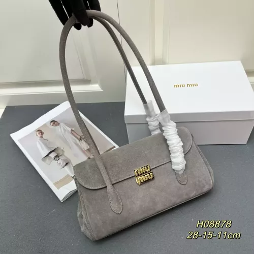 Cheap MIU MIU AAA Quality Shoulder Bags For Women #1271499 Replica Wholesale [$105.00 USD] [ITEM#1271499] on Replica MIU MIU AAA Quality Shoulder Bags